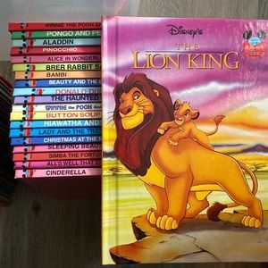 Vintage Disneys World of Reading - 20 pc book lot